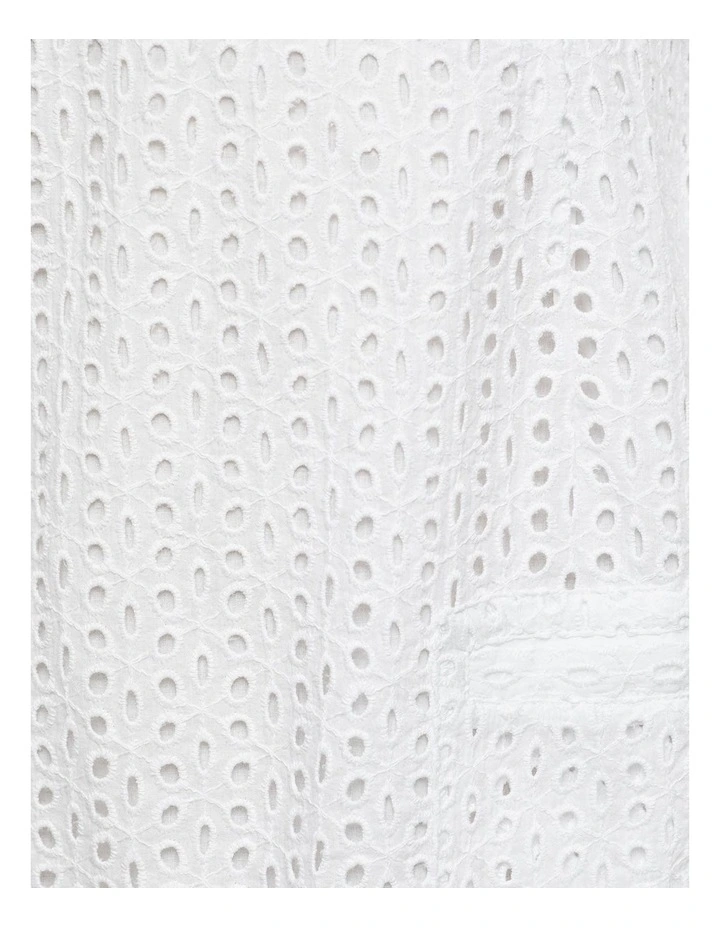 Shira Broderie Dress White image 6