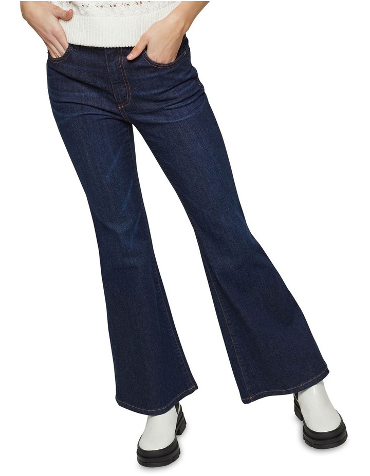 Oxford Zoe Flare Jeans Dark Blue | MYER