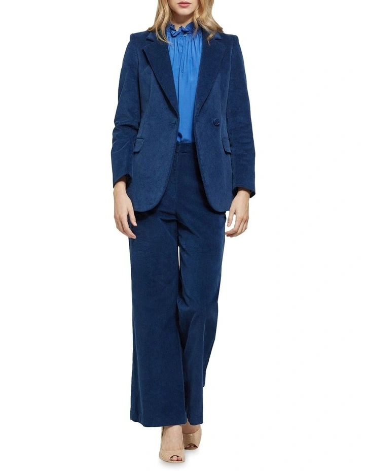 Melita Raglan Sleeve Cupro Blouse Blue image 5