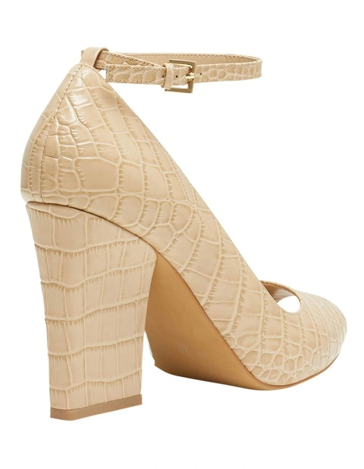 Viola Nude Wedge Heel Shoes image 3