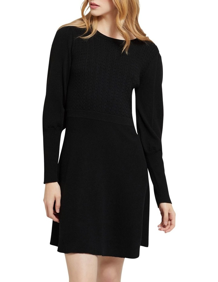 Kirstin Cable Knit Mini Dress