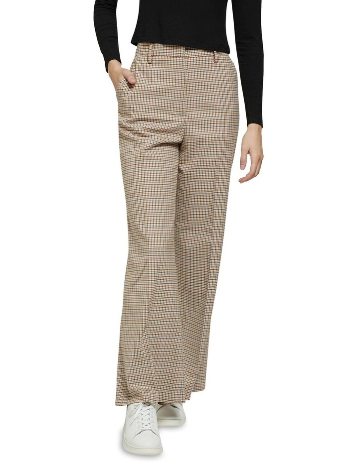 Lauren Stretch Eco Checked Pants In Multi