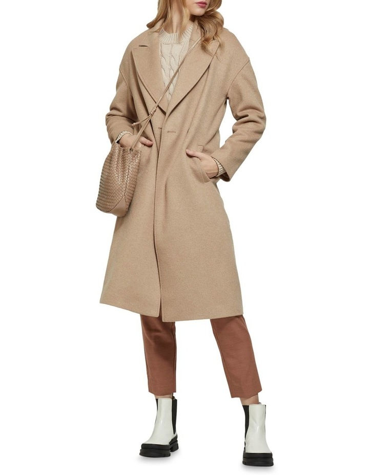 Celia Wool Rich Coat Light Camel