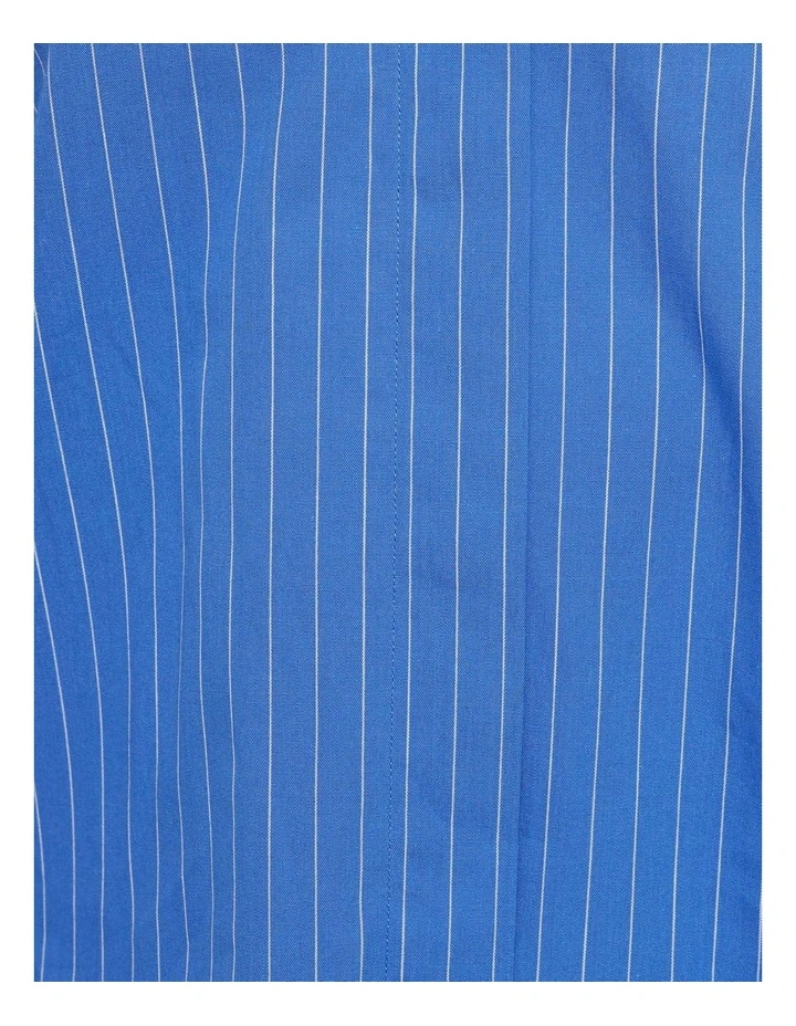 Savanna Pinstripe Shirt Bright Blue image 6