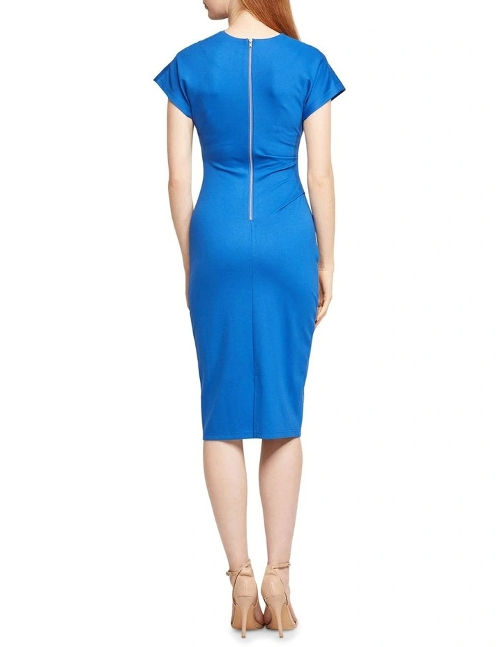 Lana Ponti Dress in Blue image 3