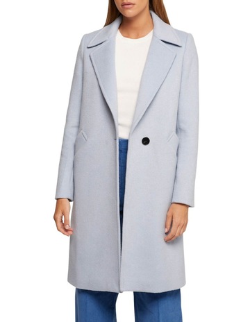 Oxford celia wool blend coat clearance