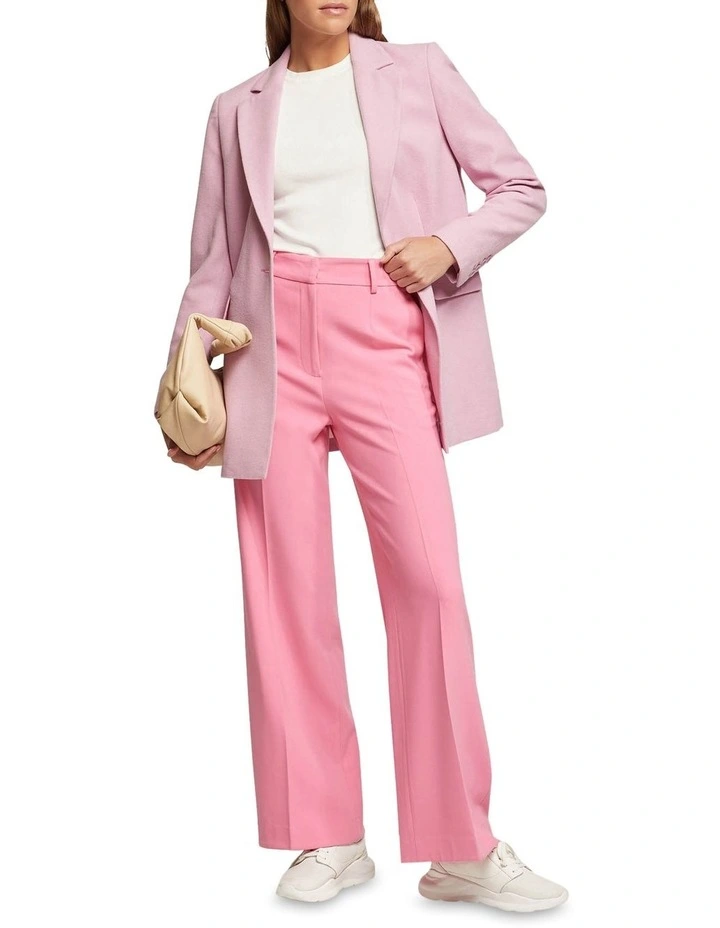 Willow Wool Rich Blazer in Pink image 5