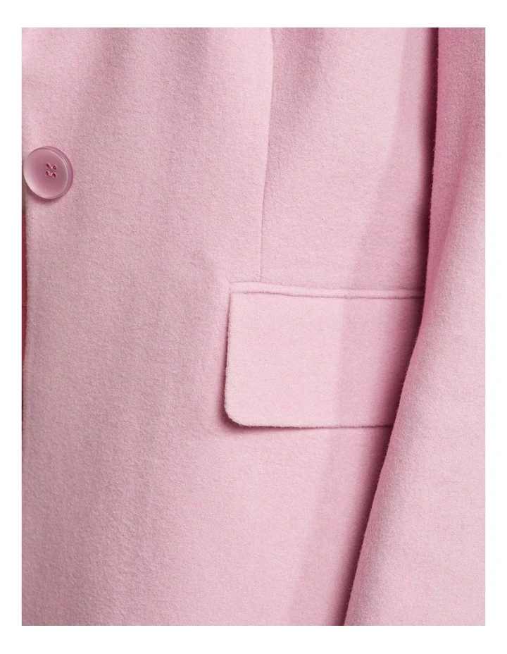 Willow Wool Rich Blazer in Pink image 6