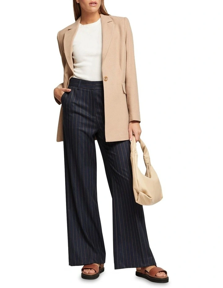 Willow Wool Rich Blazer in Camel image 5