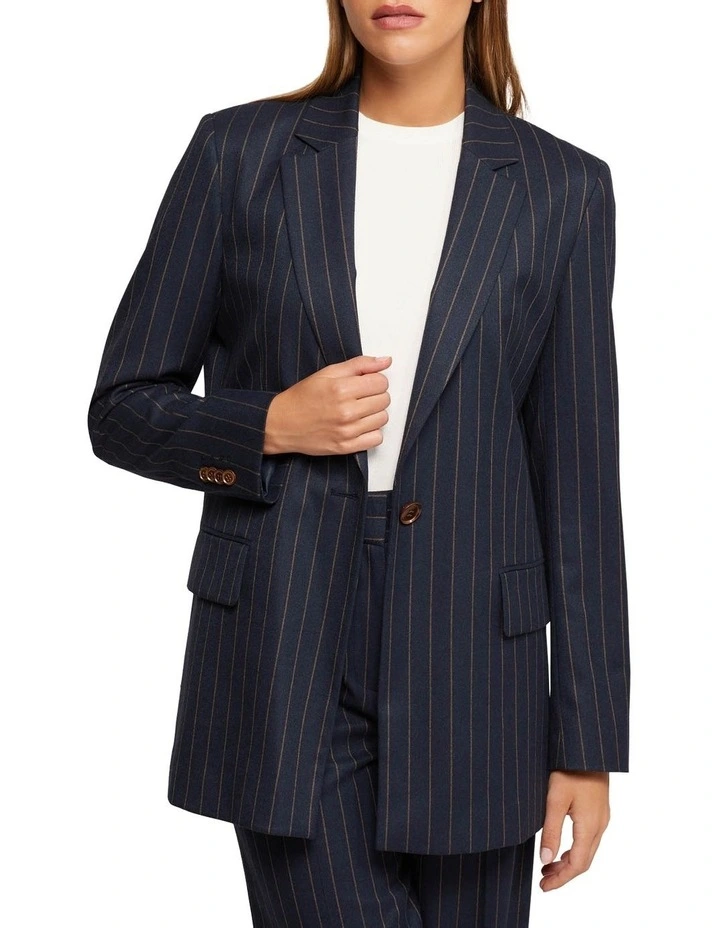 Willow Jacket in Navy image 1