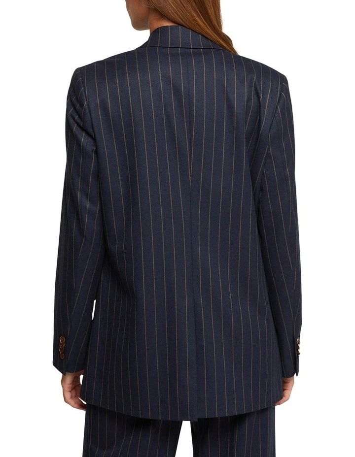 Willow Jacket in Navy image 3