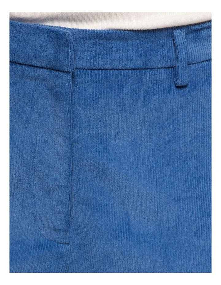 Jennifer Corduroy Wide Leg Trousers in Blue image 6