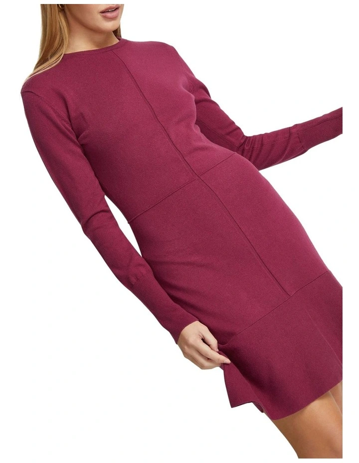 Oxford Kimmy Knit Mini Dress in Grape | MYER