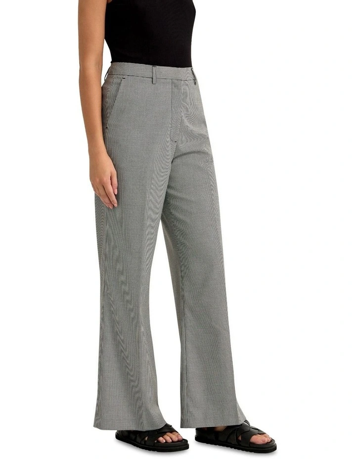 Lauren Wide Leg Stretch Pants in Black Multi image 2