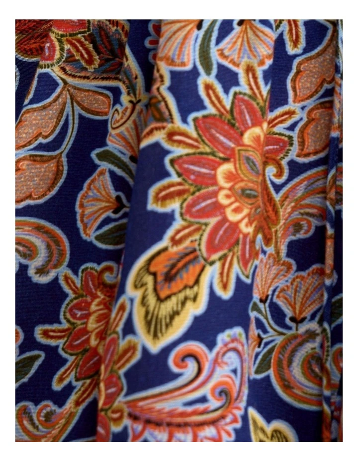 Sandy Floral Print Blouse in Multi image 6