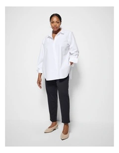 The Soft Stretch Casual Pant in Black