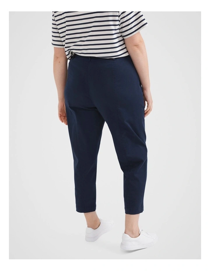 The Stretch Cotton Twill Pant in Navy image 4
