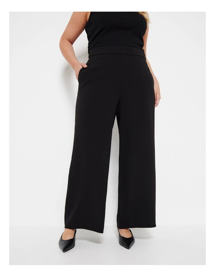 The Tailored Trouser in Black image 1