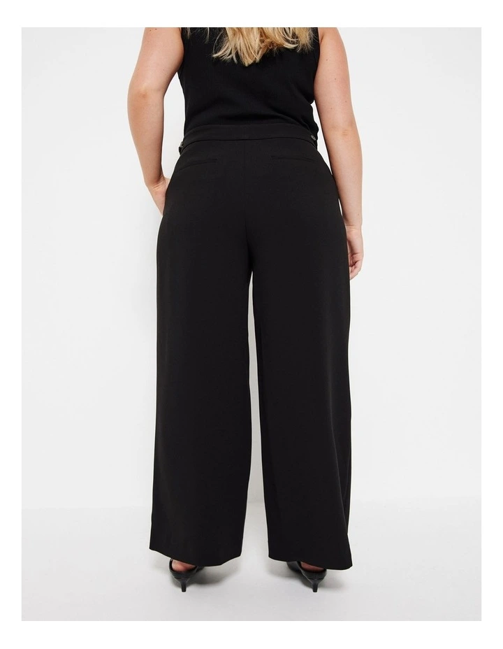 The Tailored Trouser in Black image 2
