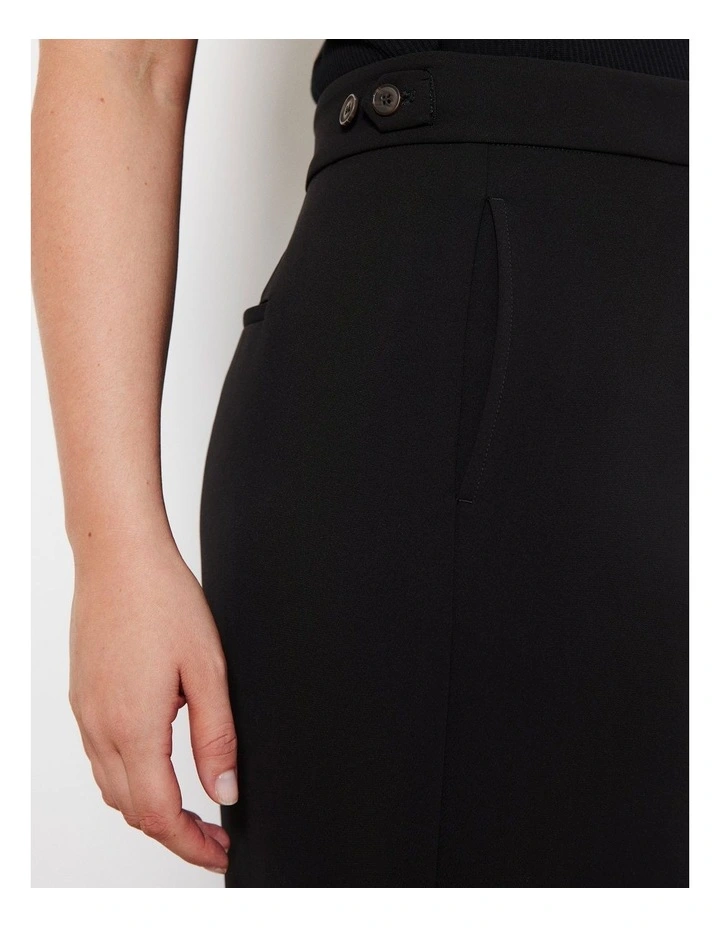 The Tailored Trouser in Black image 3