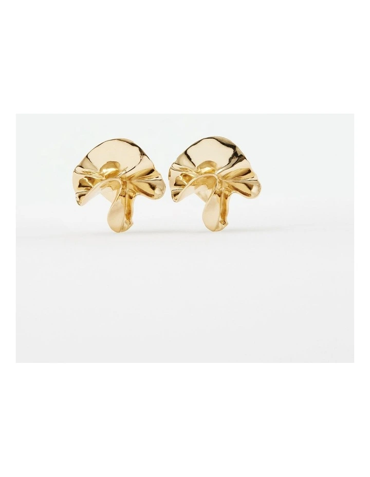 Commonry The Samara Statement Earrings In Gold MYER