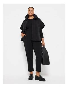 Ponte Trackpant in Black