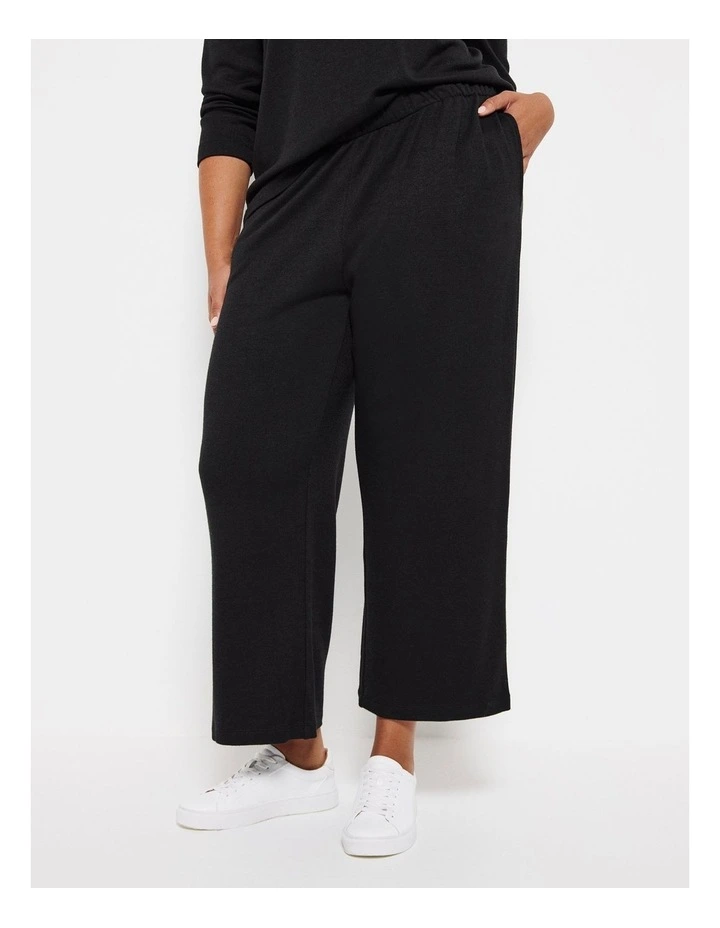 The Lounge Pant in Black image 2