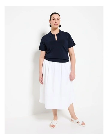 Mia Skirt in White