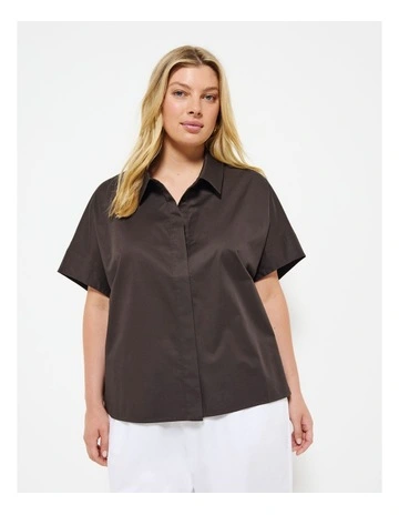 Amaya Shirt in Bitter Chocolate