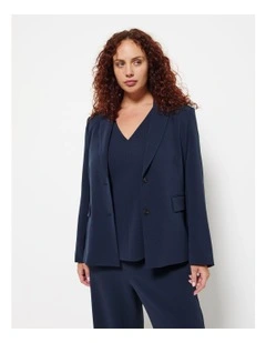 Myla Blazer in Blue