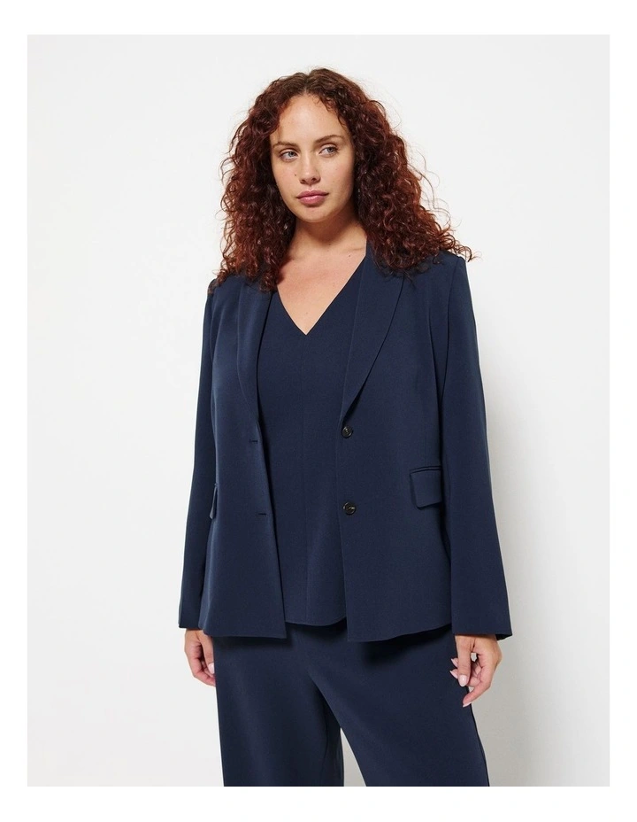 Myla Blazer in Blue image 1
