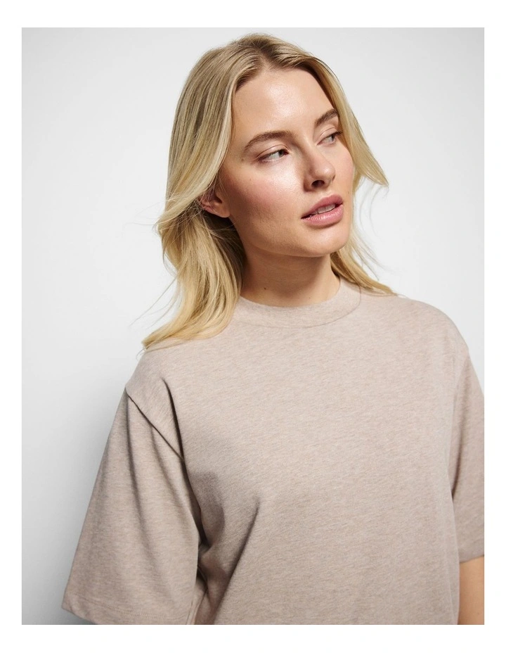 Modern Tee in Oatmeal image 6