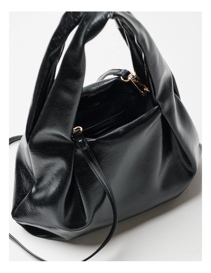 Ayla Mini Hobo in Black image 3