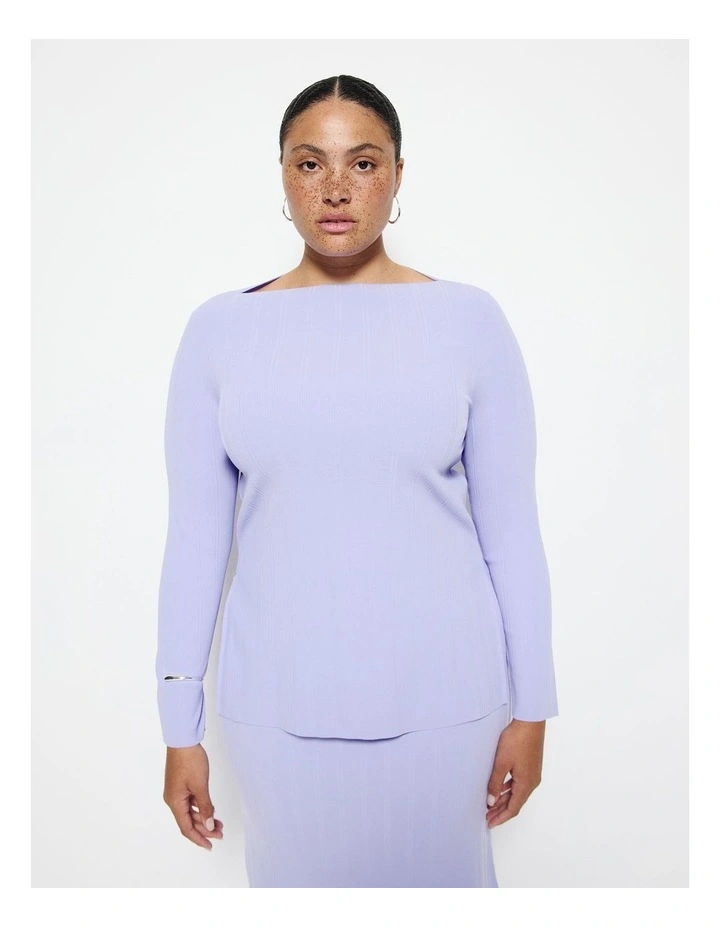 Annora Knit in Mauve image 1