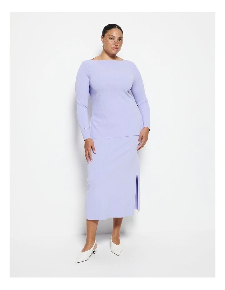 Annora Knit in Mauve image 4