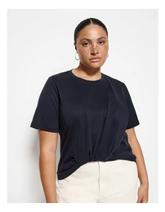 Alana Top in Navy