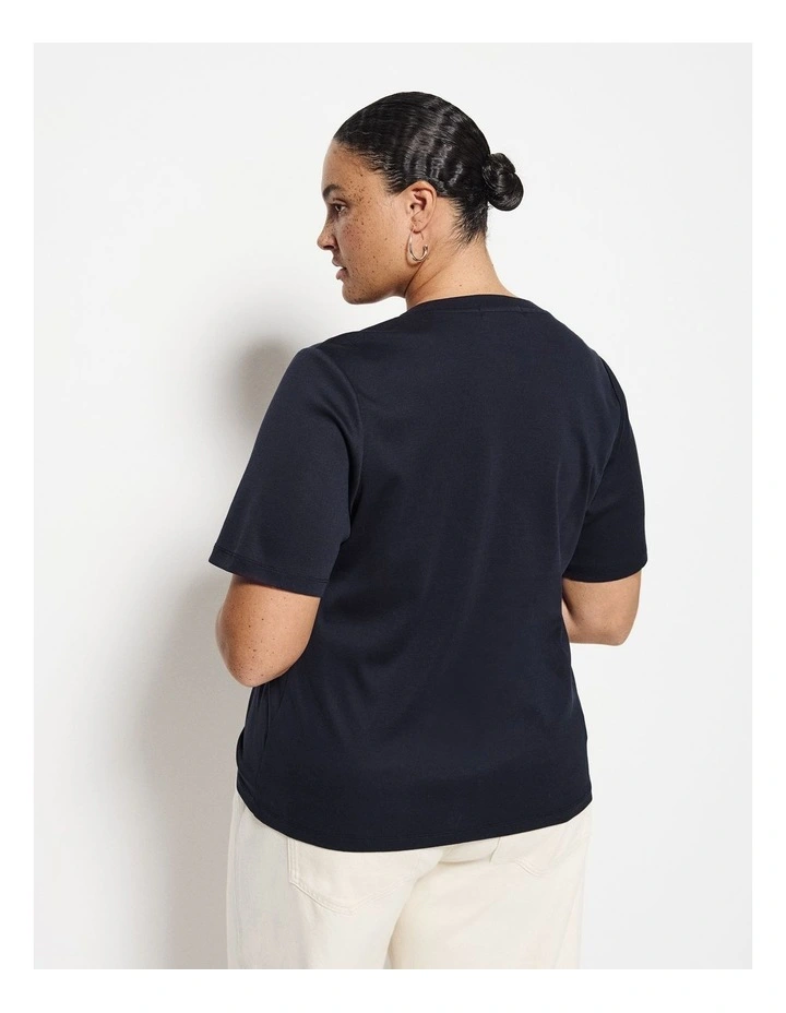 Alana Top in Navy image 2