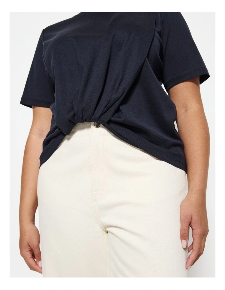 Alana Top in Navy image 3
