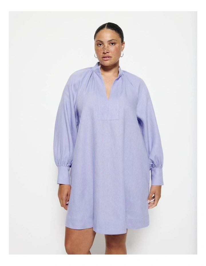 Amelia Dress in Mauve image 1