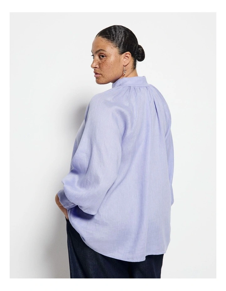 Amelia Shirt in Mauve image 2