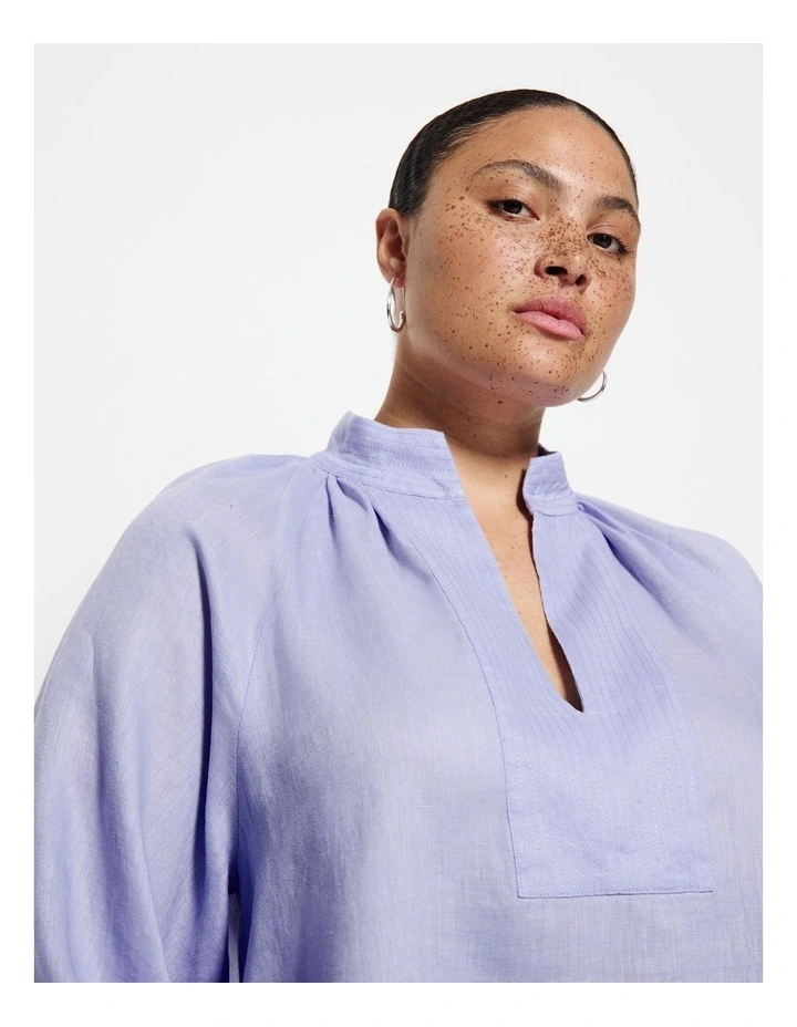 Amelia Shirt in Mauve image 3