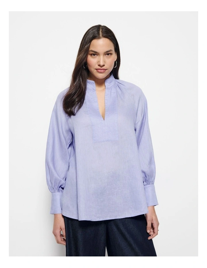 Amelia Shirt in Mauve image 5