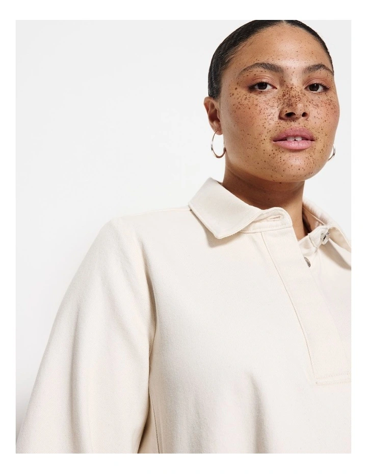 Lacie Dress in Natural Wash image 3