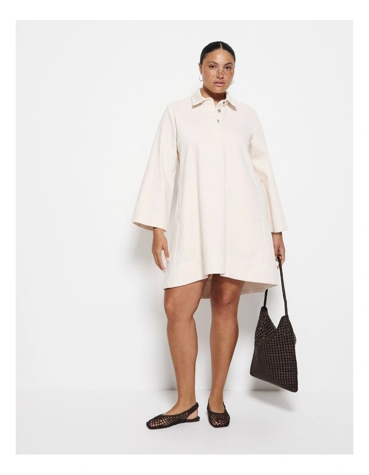 Lacie Dress in Natural Wash image 4