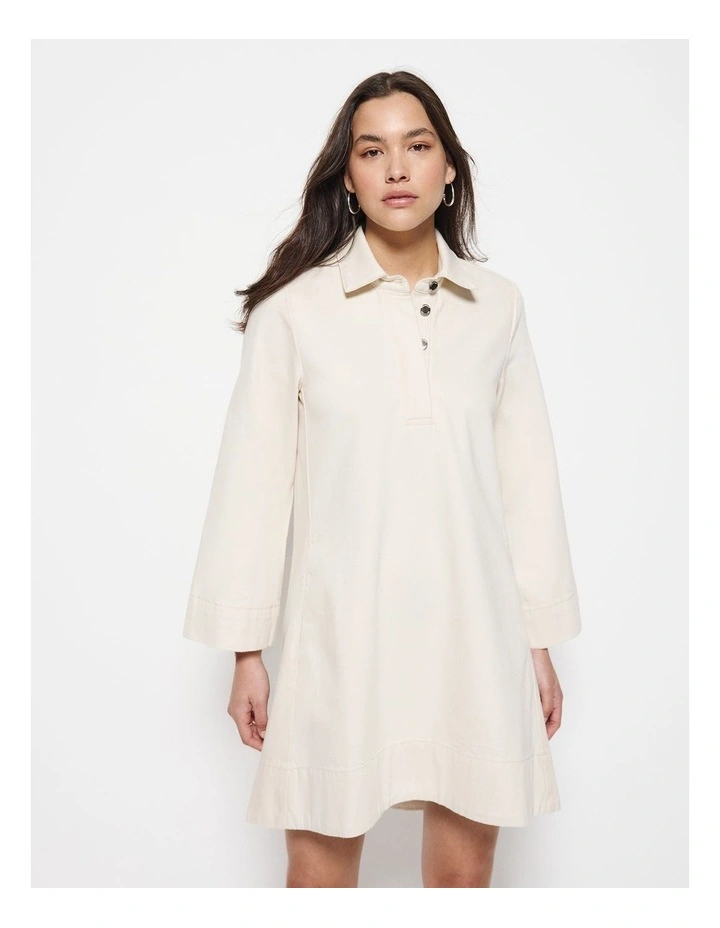 Lacie Dress in Natural Wash image 5