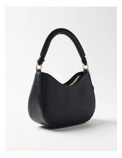 Emilia Mini Hobo in Black