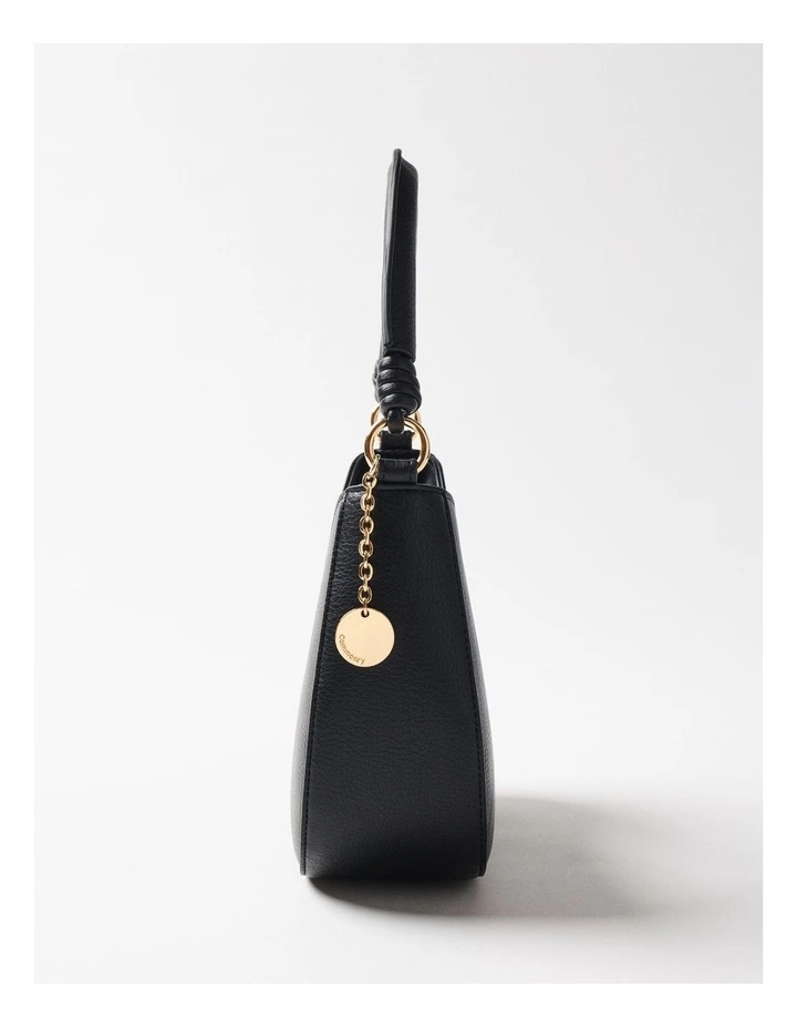 Emilia Mini Hobo in Black image 4
