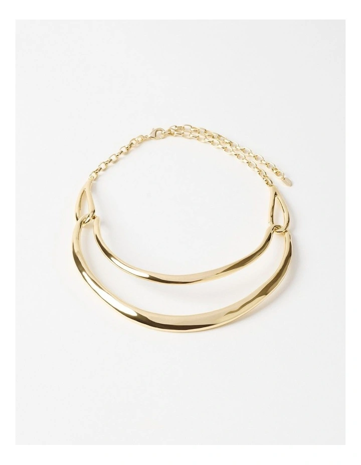 Odette Statement Necklace in Gold image 1