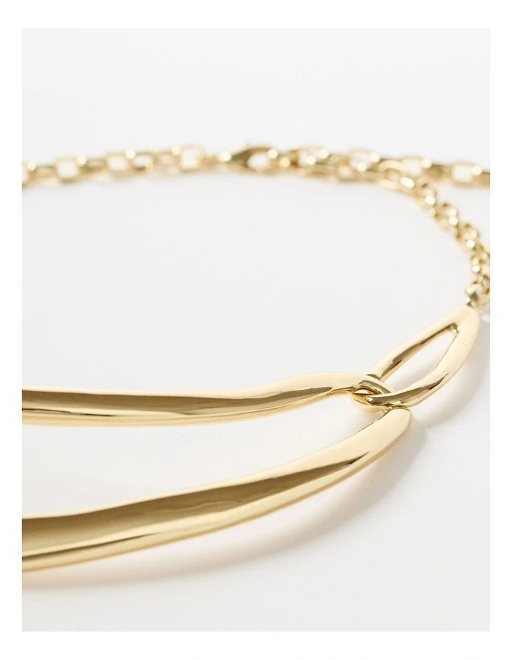 Odette Statement Necklace in Gold image 3
