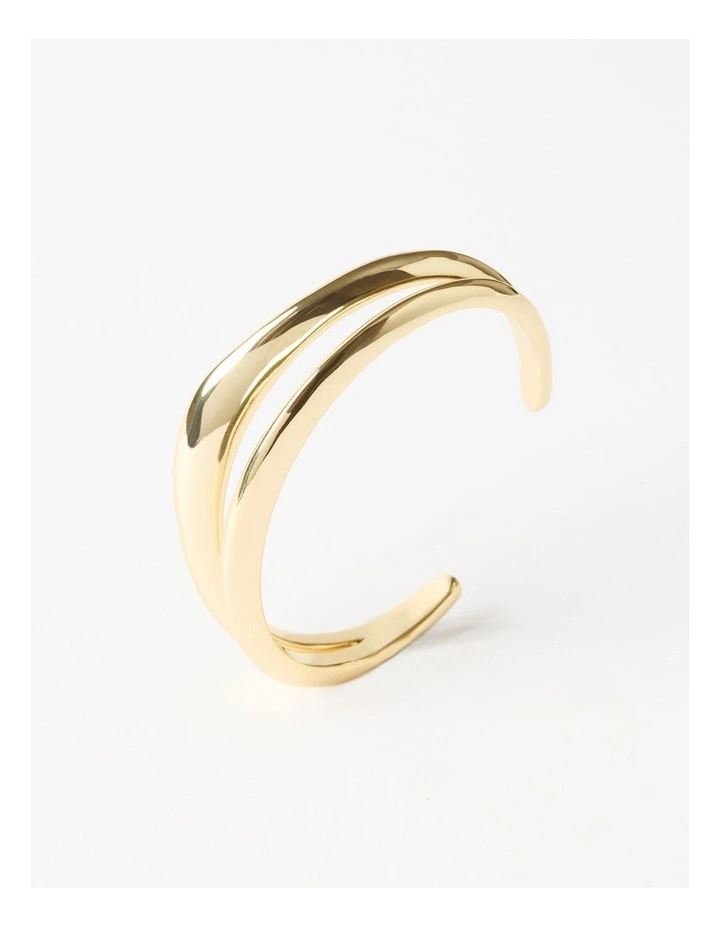 Odette Statement Cuf in Gold image 3